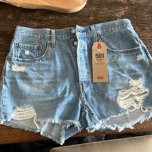 Levi’s High Rise shorts
